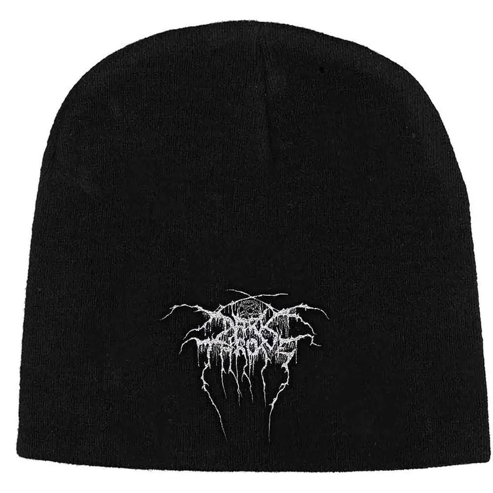 darkthrone-logo-bonnet-beanie-brod-noir-sous-licence image 1