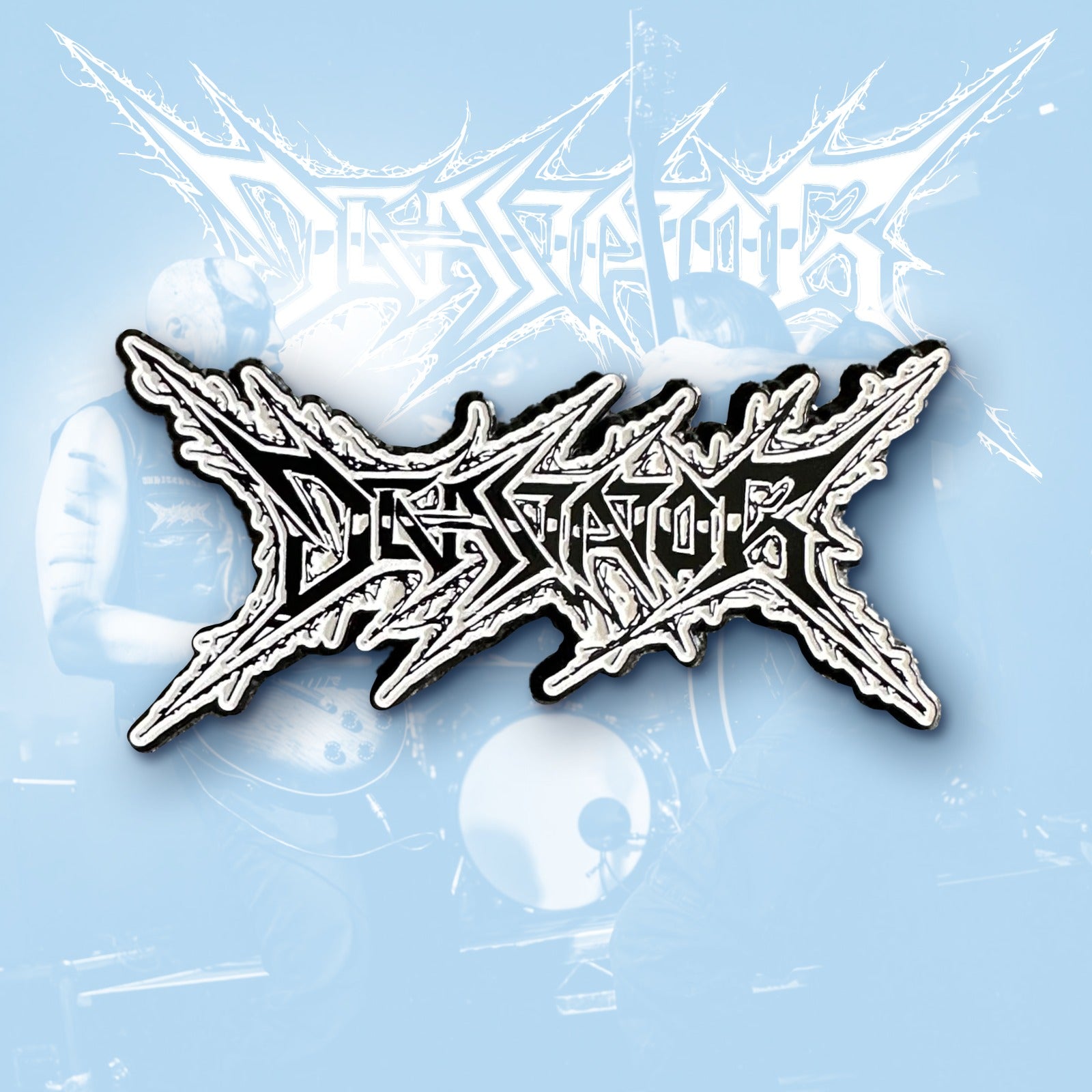 devastator-logo-pin-s-mail-noir-phosphorescent-rouge image 5