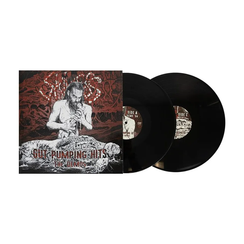 skinless-gut-pumping-hits-demos-2lp-vinyle-noir-limit-350 image 1