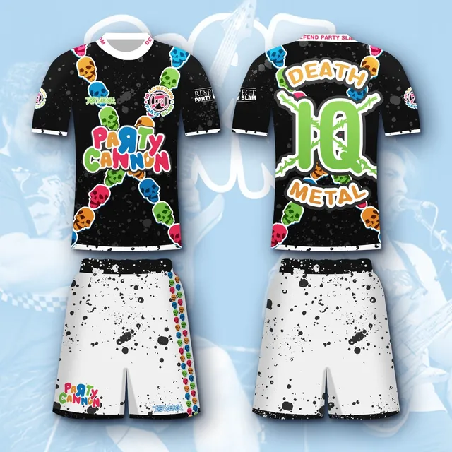 party-cannon-defend-party-slam-maillot-foot-kit-maillot-short image 1