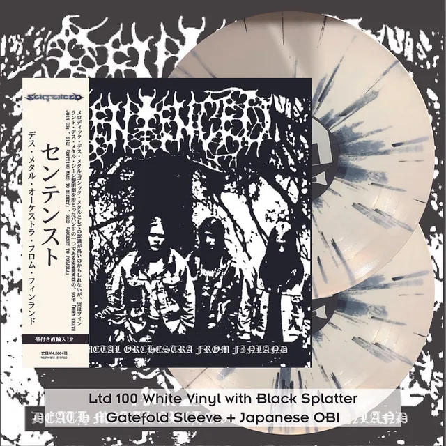 sentenced-death-metal-orchestra-2lp-vinyle-blanc-splatter image 1
