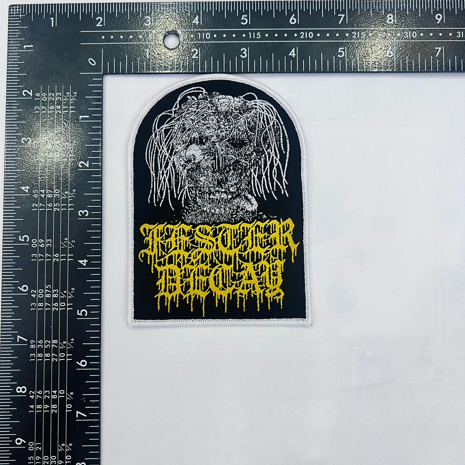 783punx-festerdecay-carcasses-revenge-patch-tiss-bordure-noire image 5