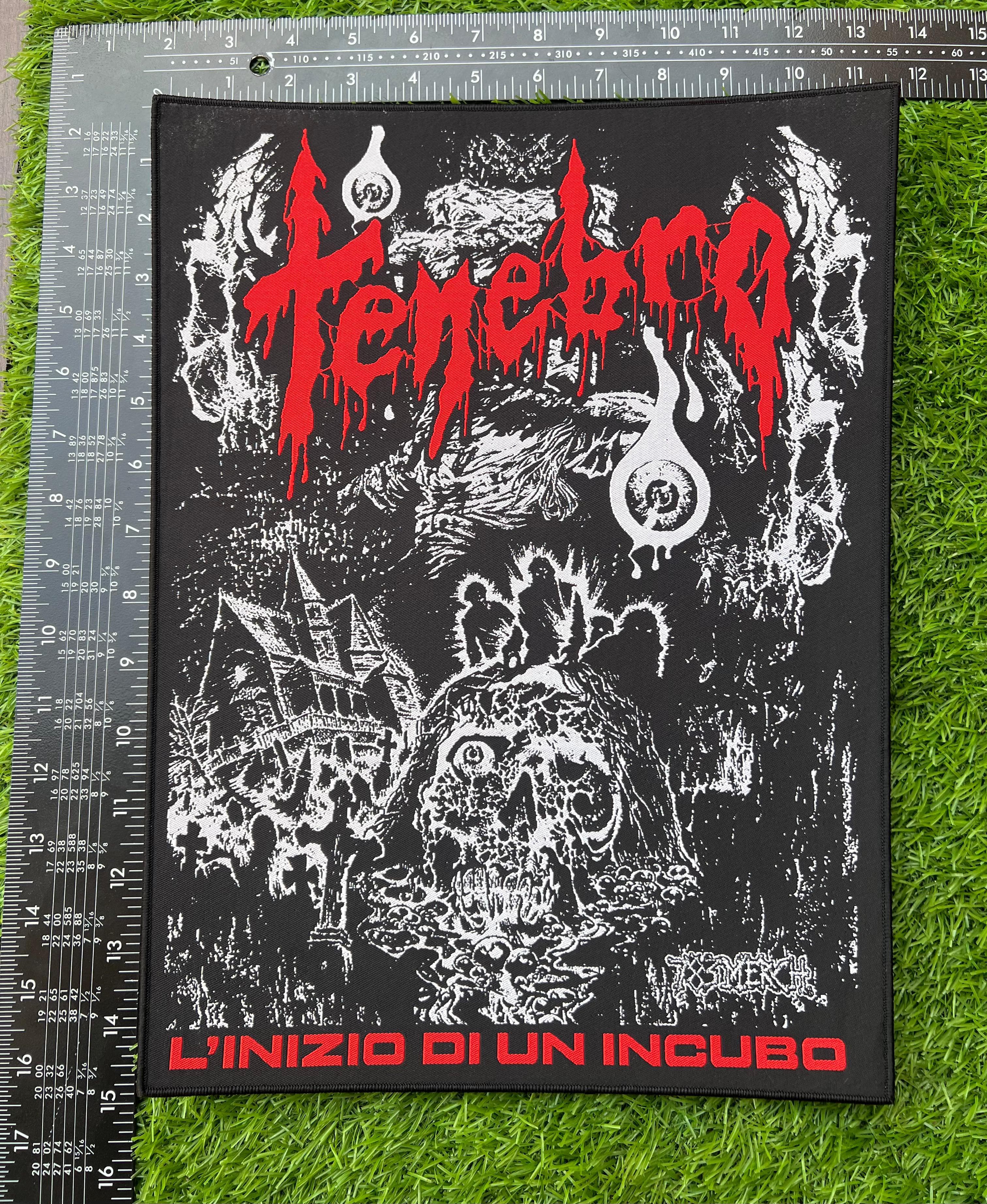 tenebro-l-inizio-di-un-incubo-backpatch-bordure-noire image 7