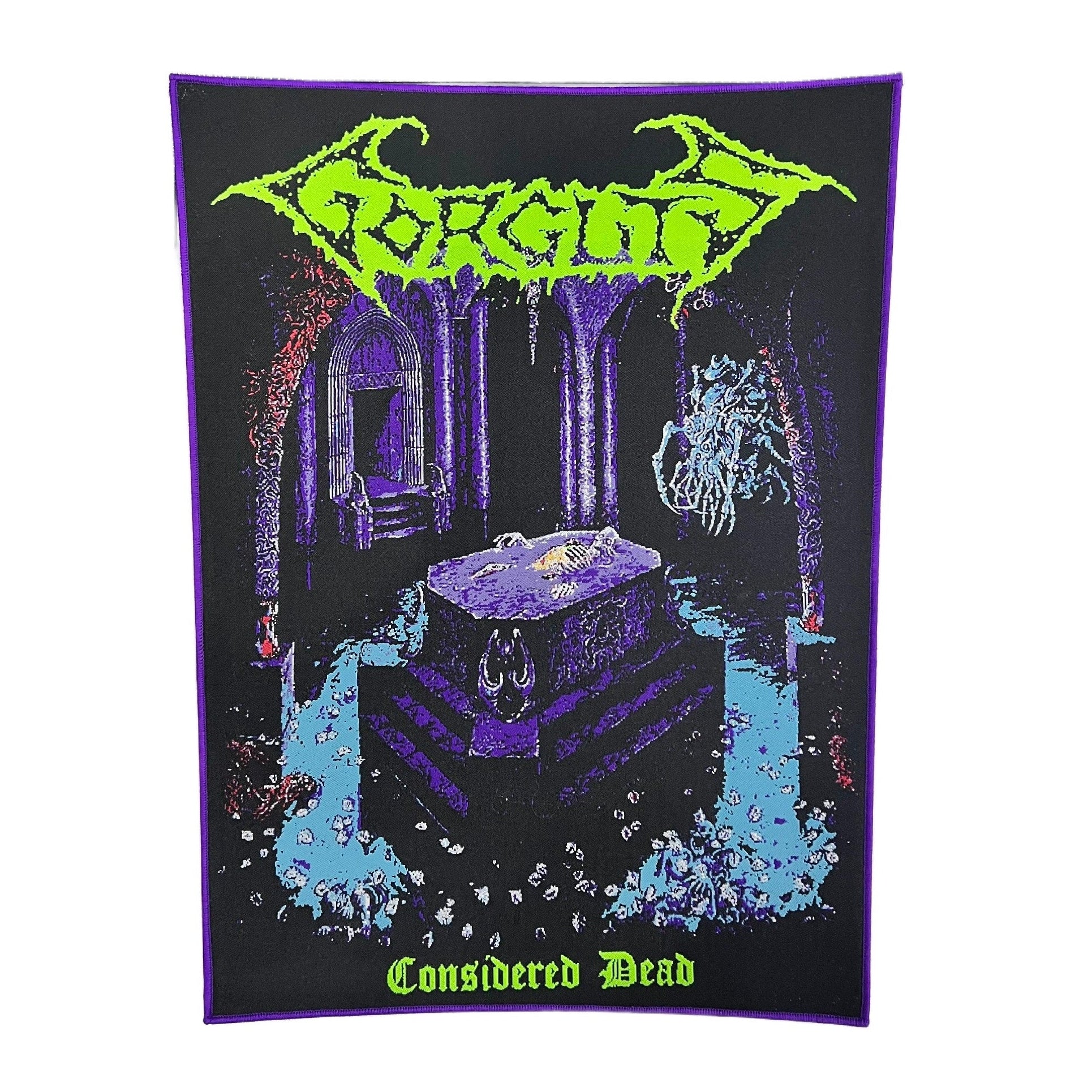 gorguts-considered-dead-backpatch-tiss-dos-bord-noir image 8