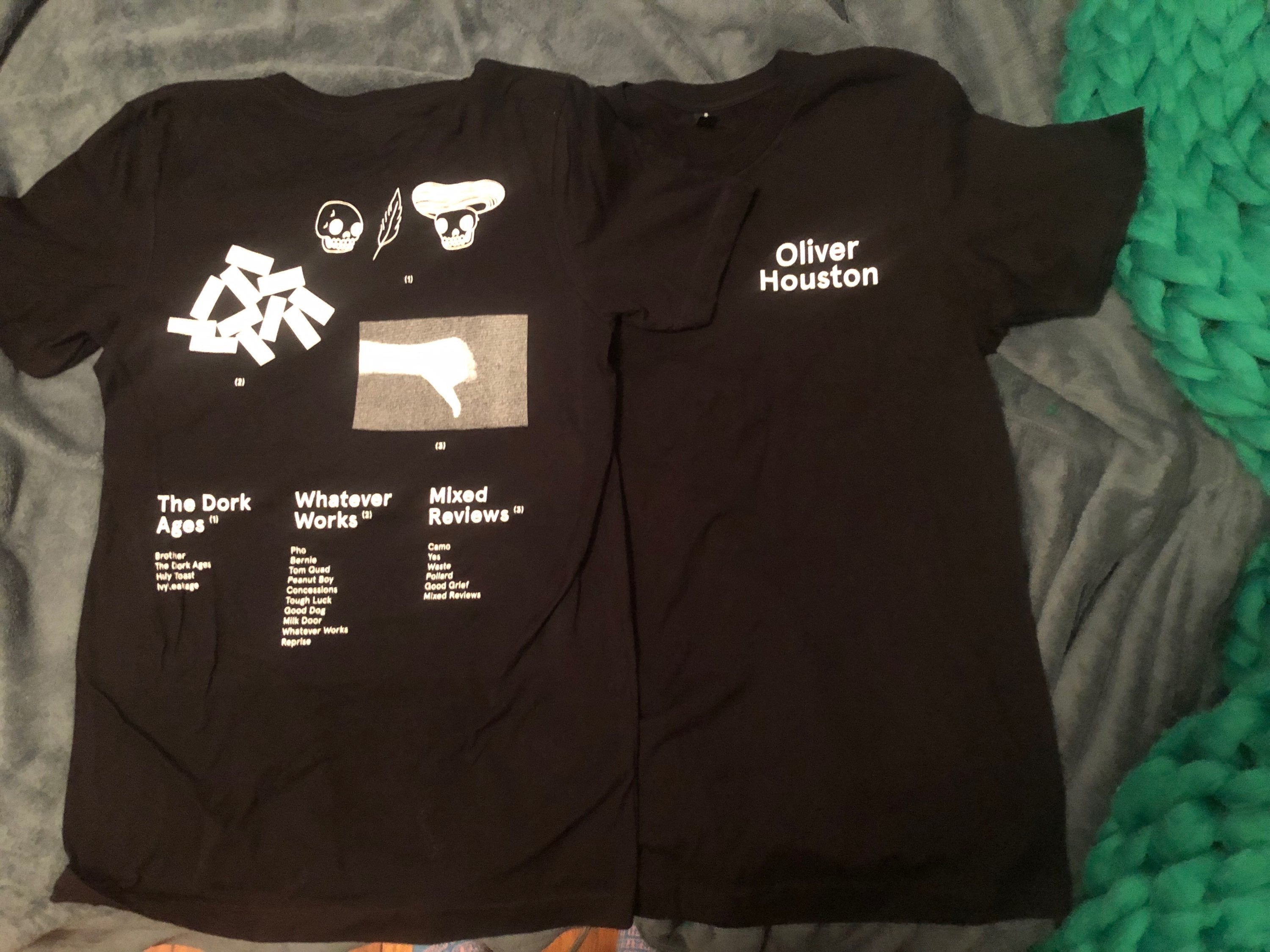 oliver-houston-discography-t-shirt-rock-ind-noir image 1