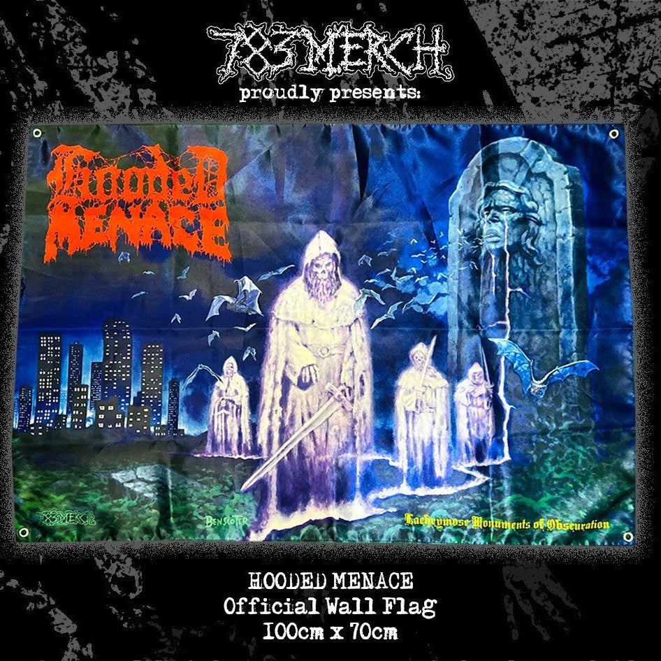 783punx-hooded-menace-drapeau-mural-textile-100x70 image 1