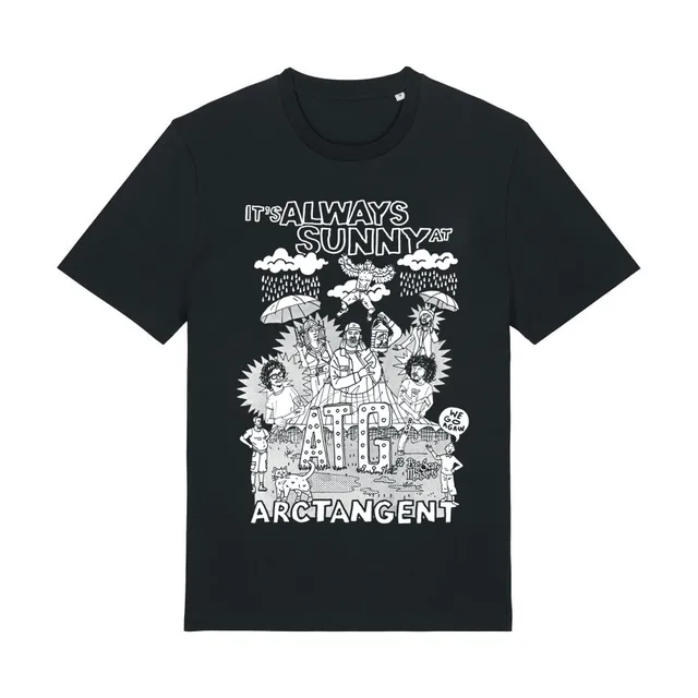 arctangent-vs-always-sunny-v2-t-shirt-coton-noir-taille-l image 1