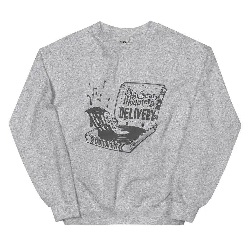 big-scary-monsters-special-delivery-sweatshirt-gris-coton image 1