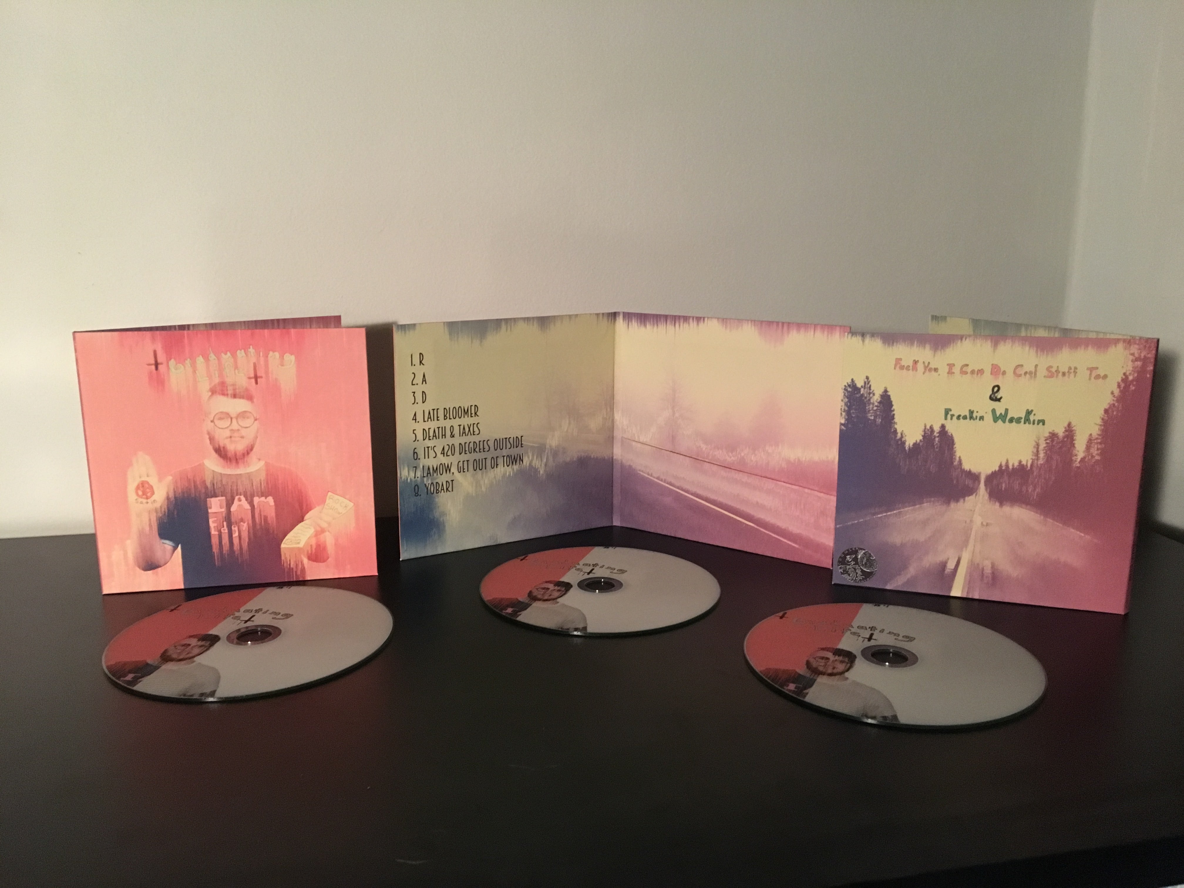 counter-intuitive-graduating-life-vinyle-blanc-splatter image 4