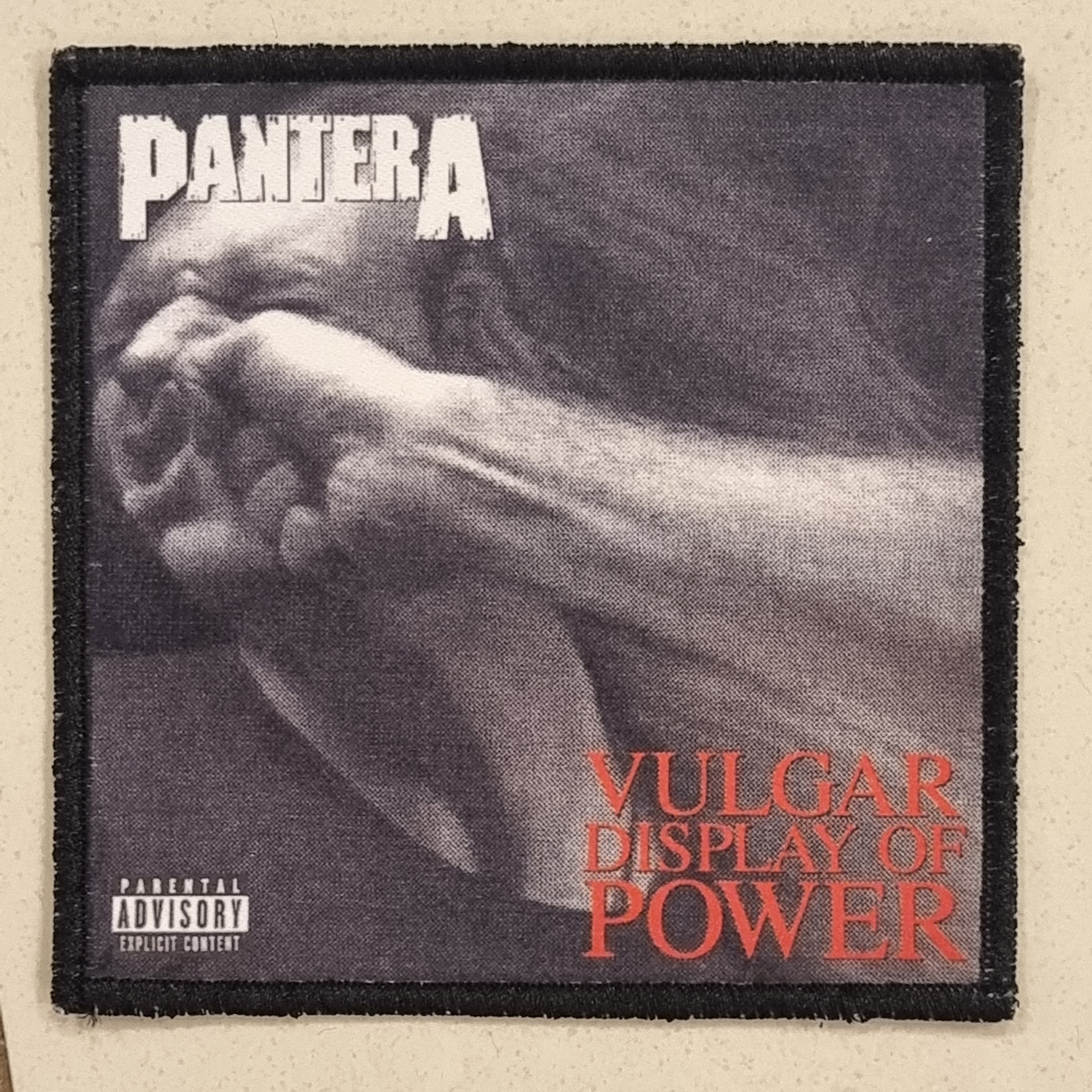 pantera-vulgar-display-of-power-petit-patch-cusson image 1