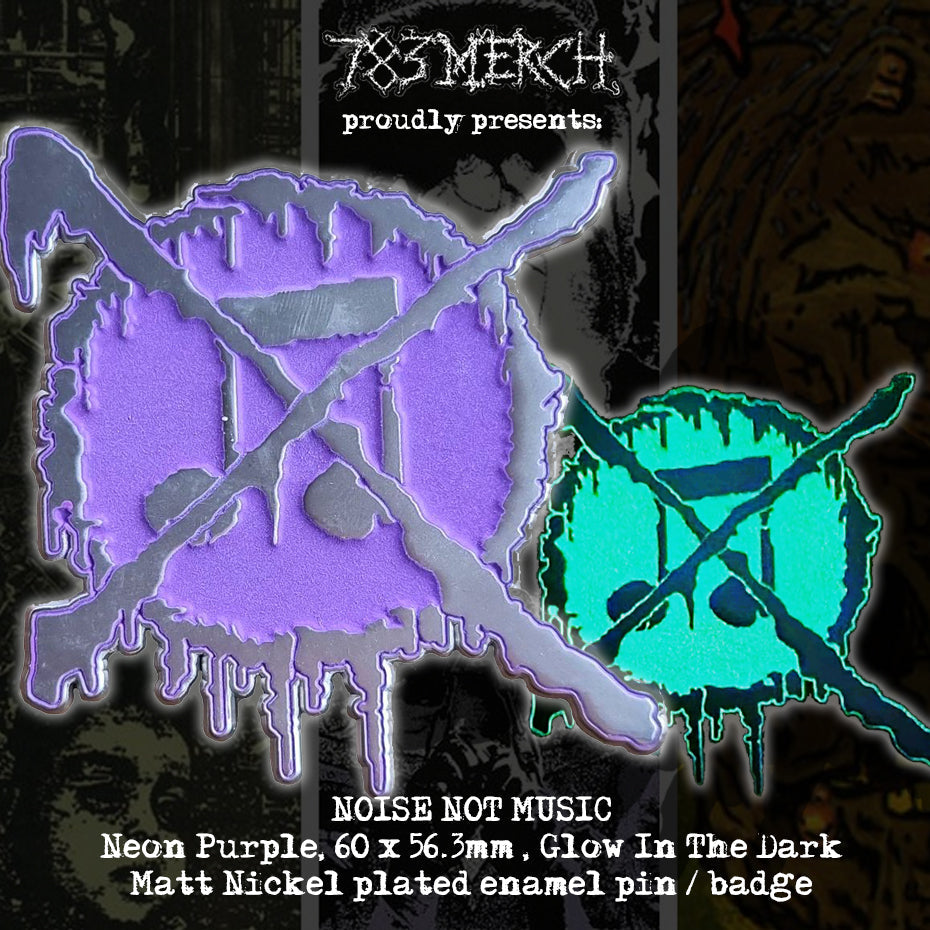 783punx-noise-not-music-pin-s-mail-noir-phosphorescent-60-mm image 5