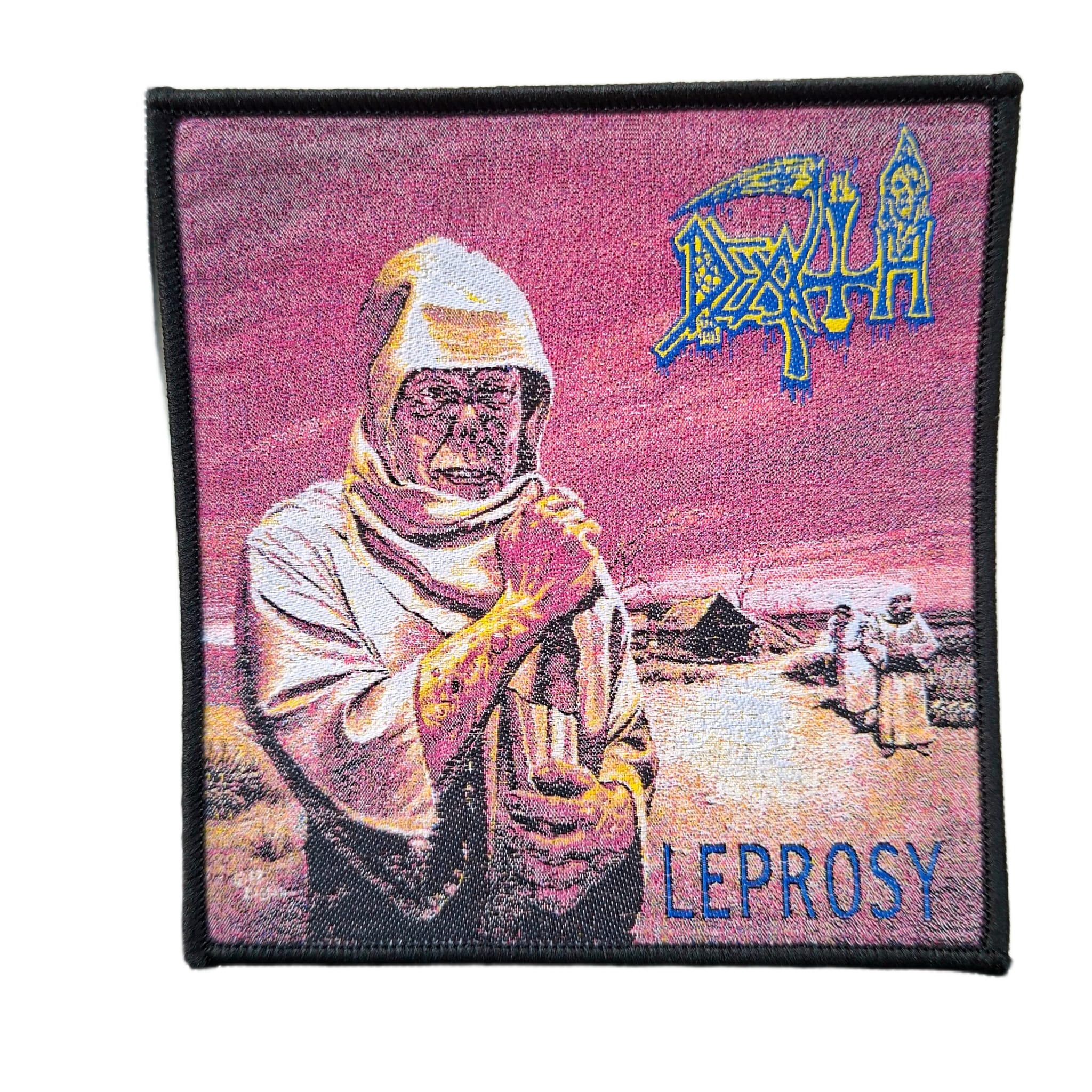 death-leprosy-petit-patch-tiss-pochette-death-metal image 1