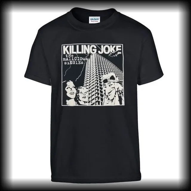 killing-joke-the-malicious-singles-t-shirt-large-coton image 1