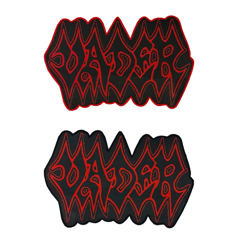 783punx-oversized-patch-vader-logo-bordure-noire image 1