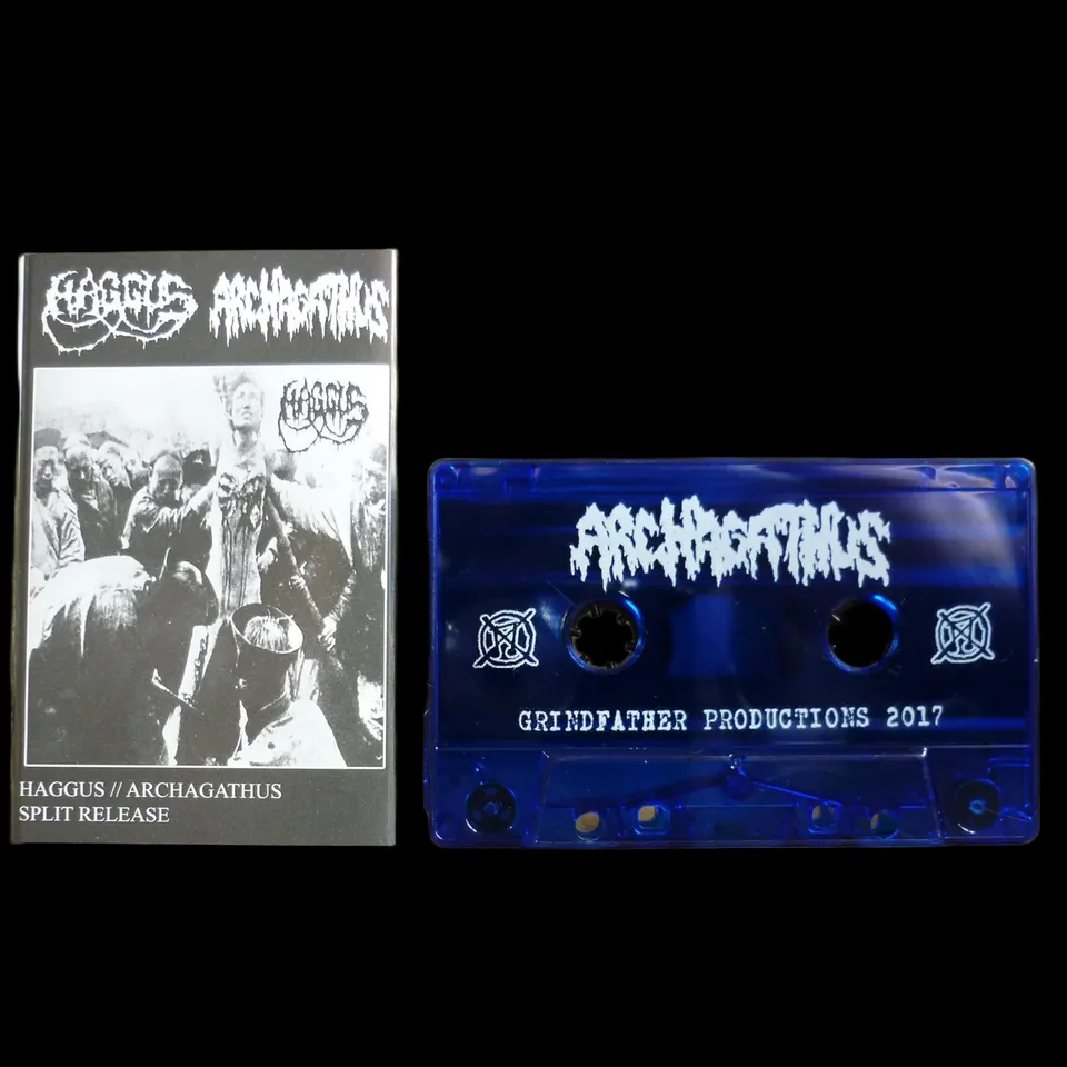 archagathus-haggus-split-cassette-tape-grindcore image 1