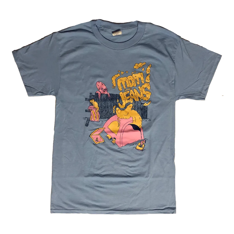 mom-jeans-tent-shirt-t-shirt-coton-noir image 1
