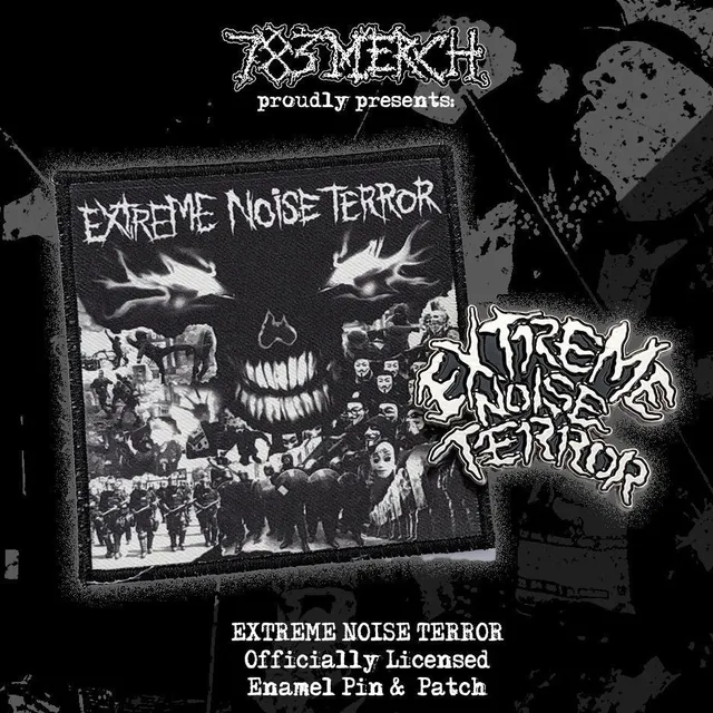 extreme-noise-terror-logo-bundle-patch-pin-s image 1