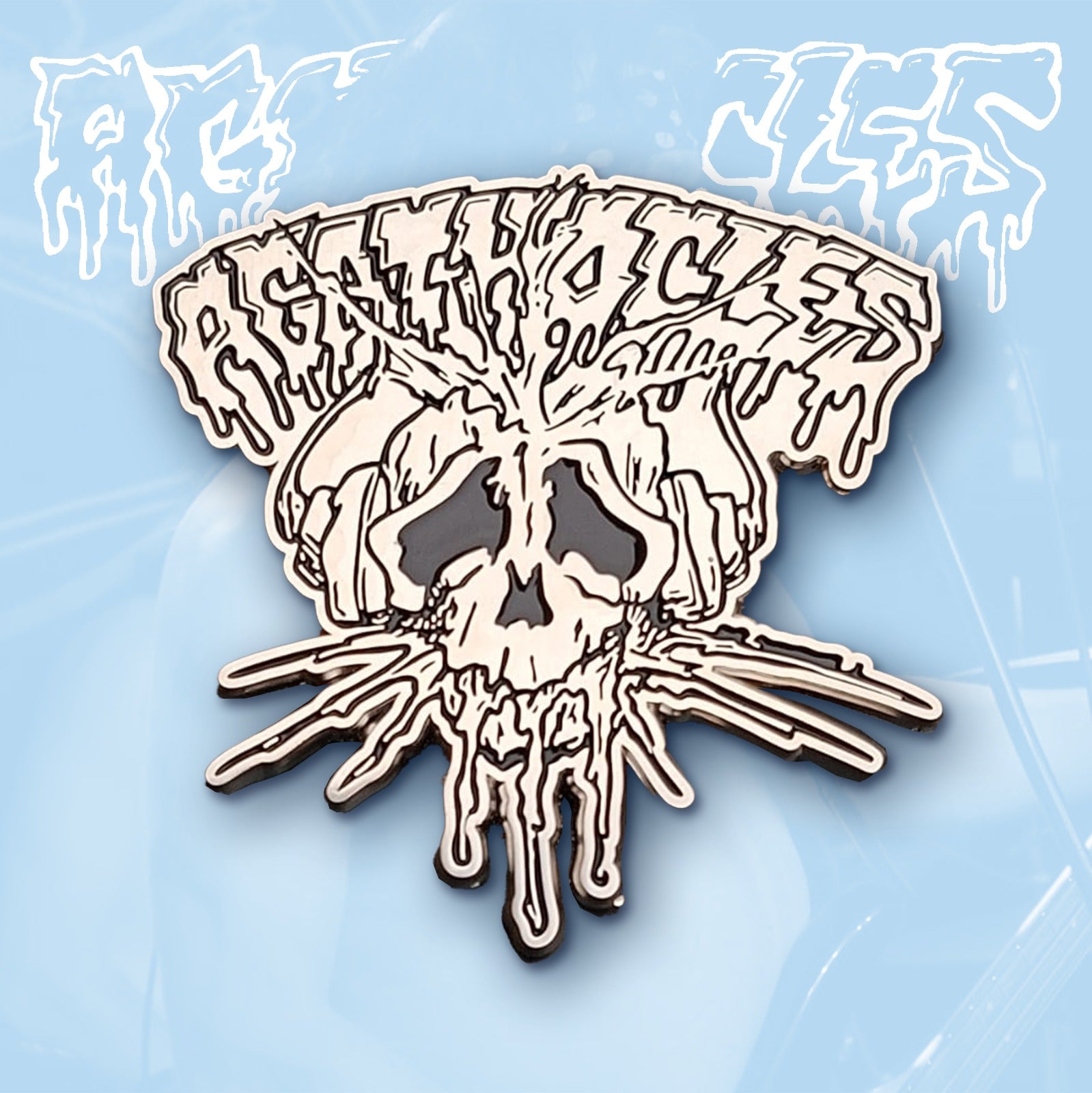 783punx-agathocles-logo-pin-s-mail-50-mm-nickel image 1