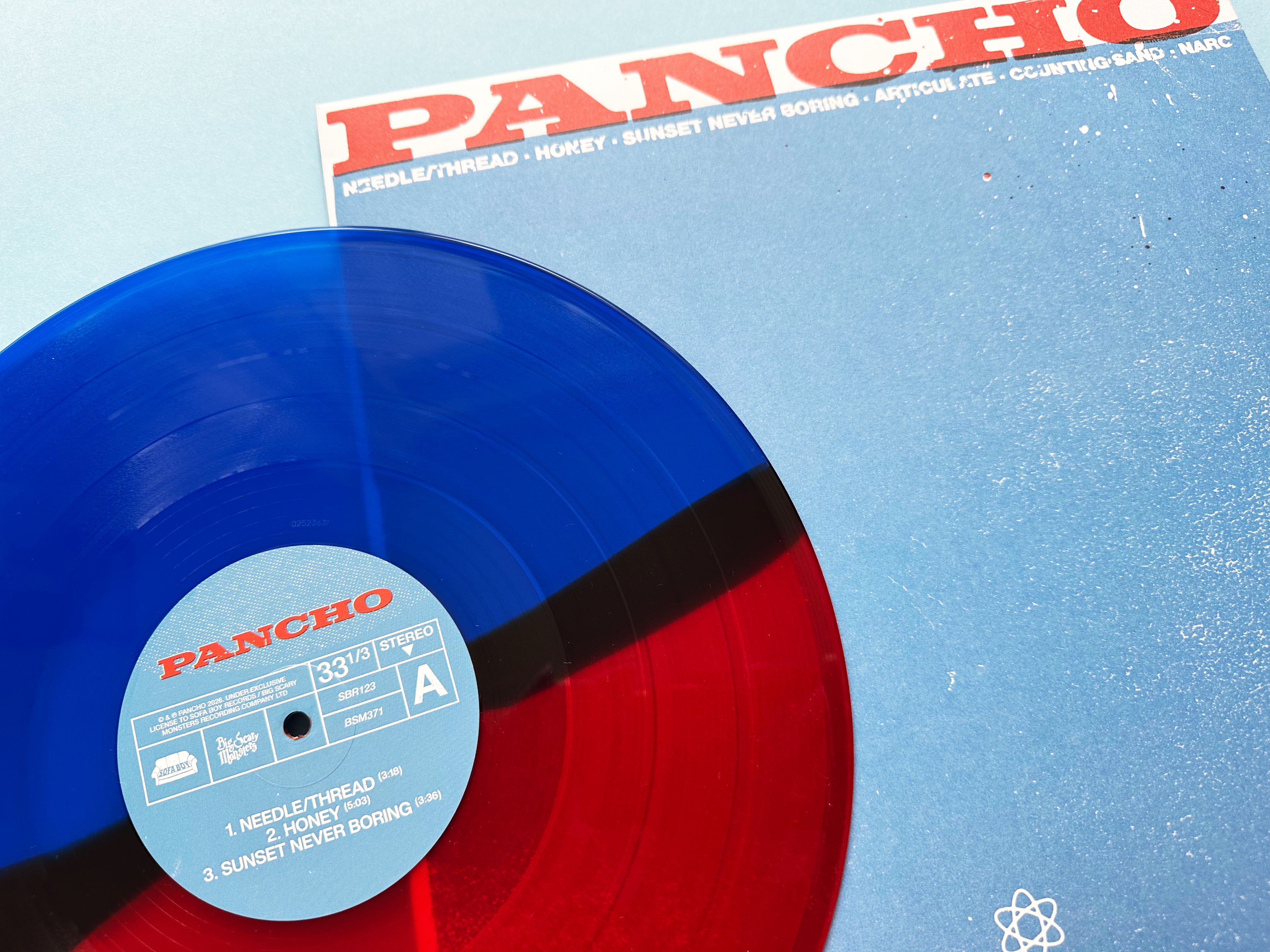 pancho-pancho-ep-vinyle-half-blue-red-lp image 4