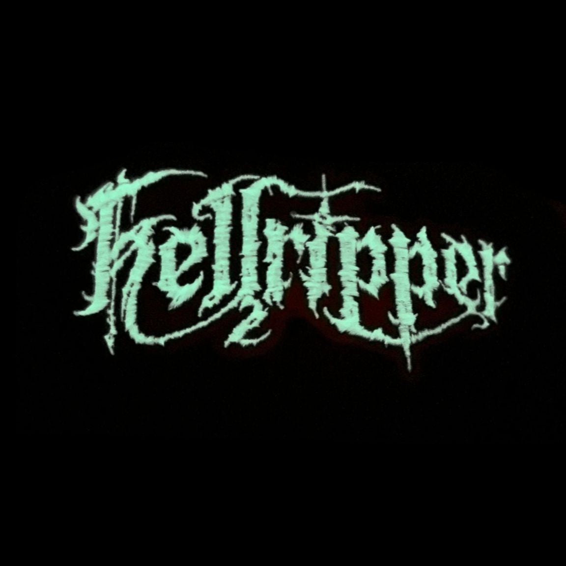 hellripper-logo-casquette-trucker-phosphorescente-glow-in-the-dark image 3