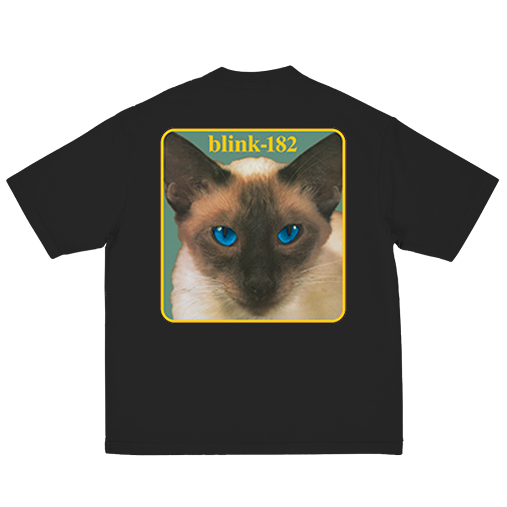 blink-182-cheshire-cat-t-shirt-noir-pochette-album image 1