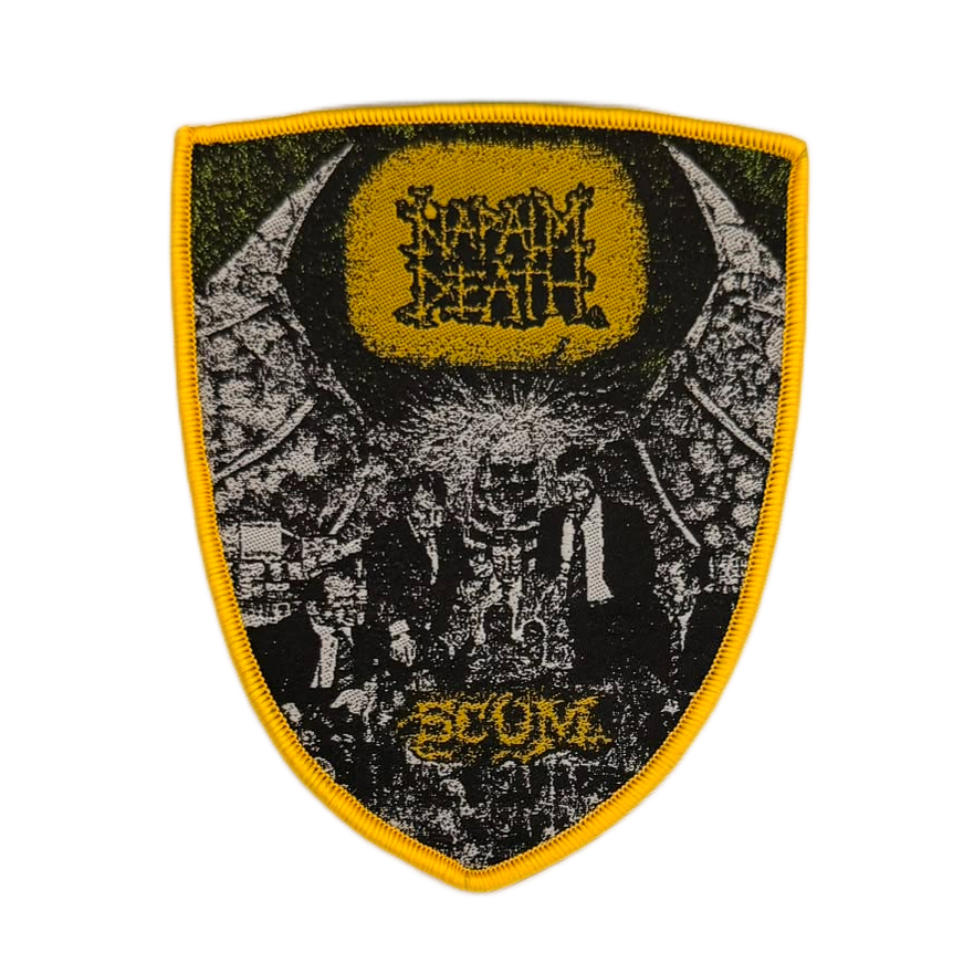 783punx-small-patch-napalm-death-scum-patch-tiss-bordure-blanche image 6