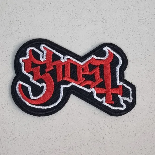 ghost-logo-patch-petit-cusson-groupe-rock image 1