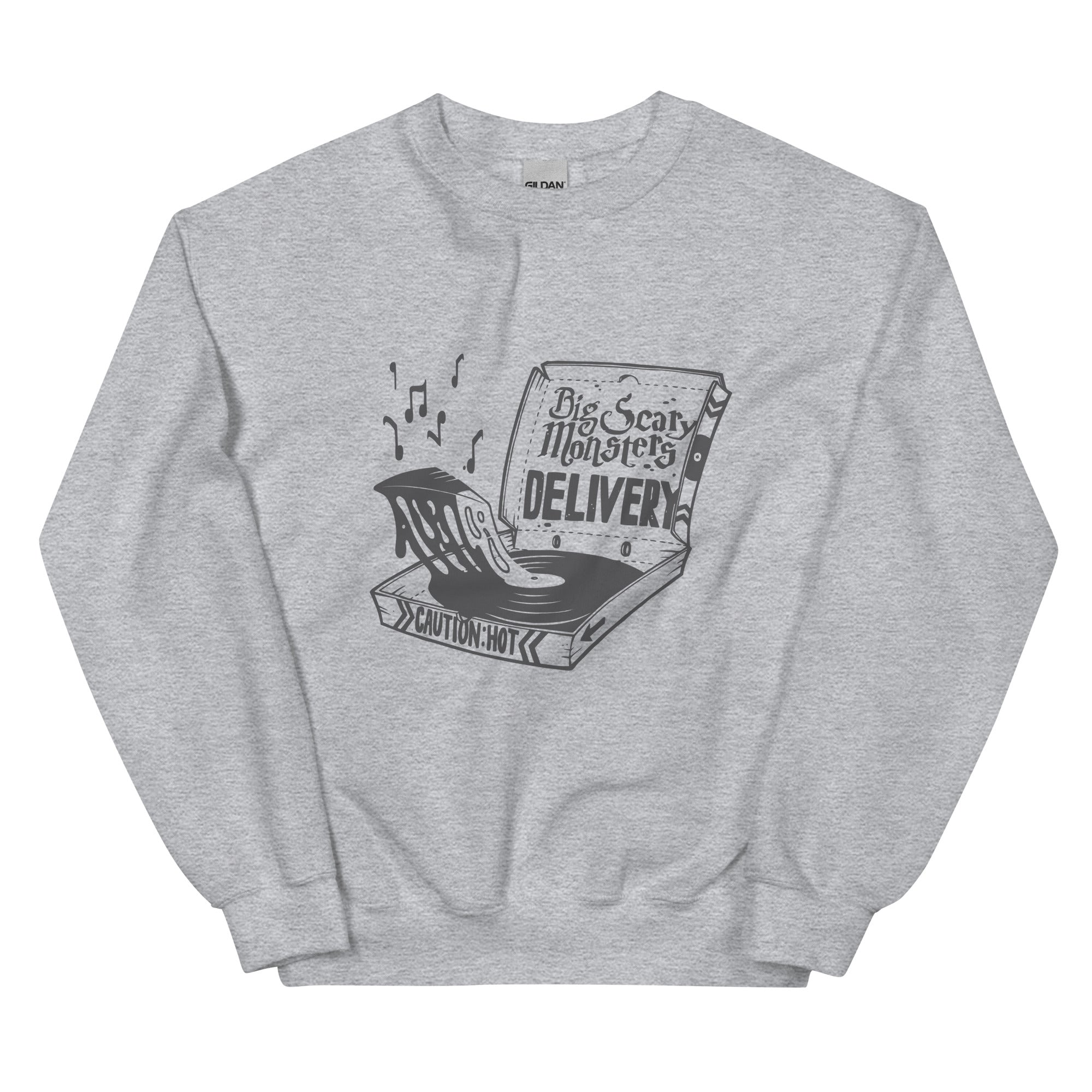 big-scary-monsters-special-delivery-sweatshirt-gris-coton image 1