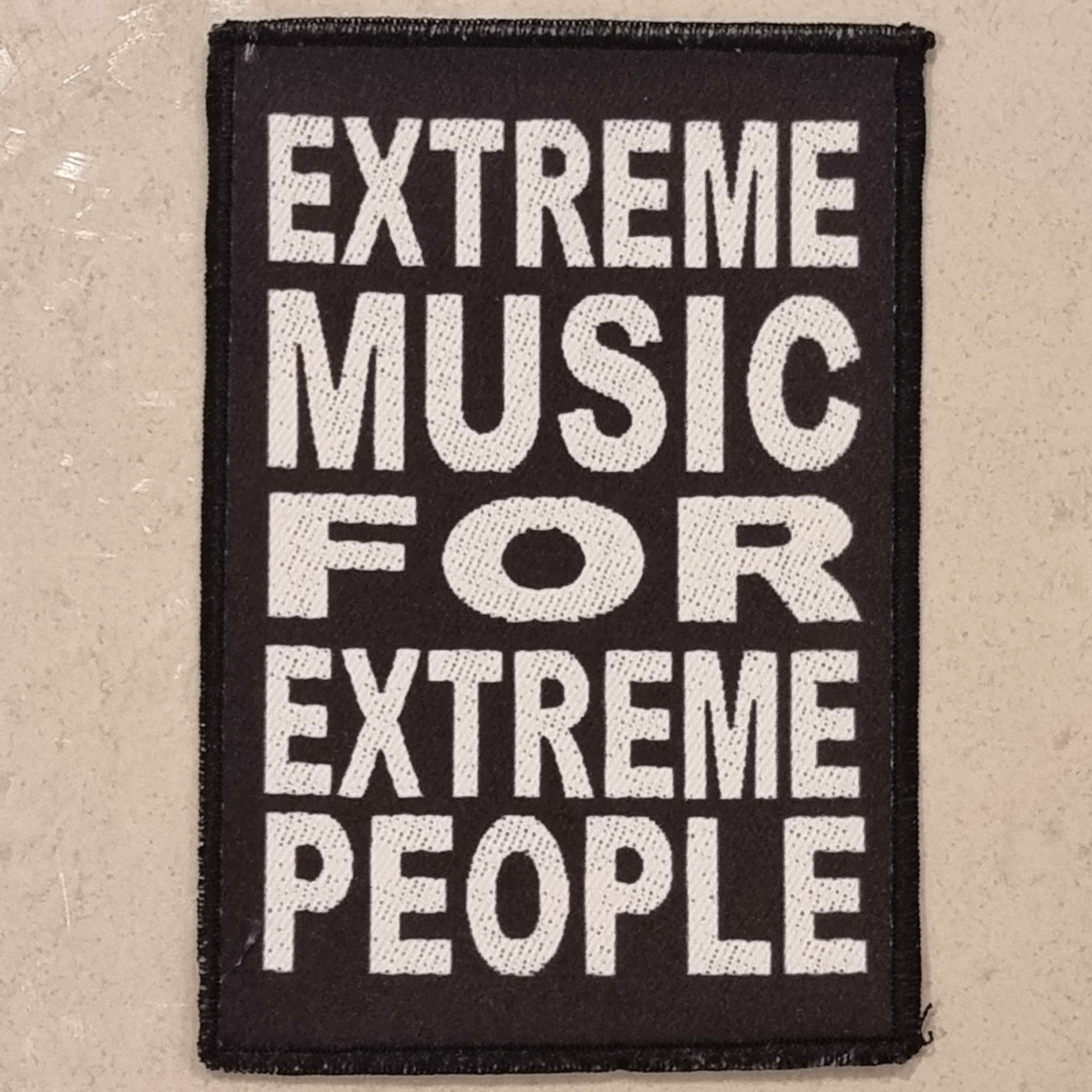 extreme-music-for-extreme-people-patch-coudre image 1