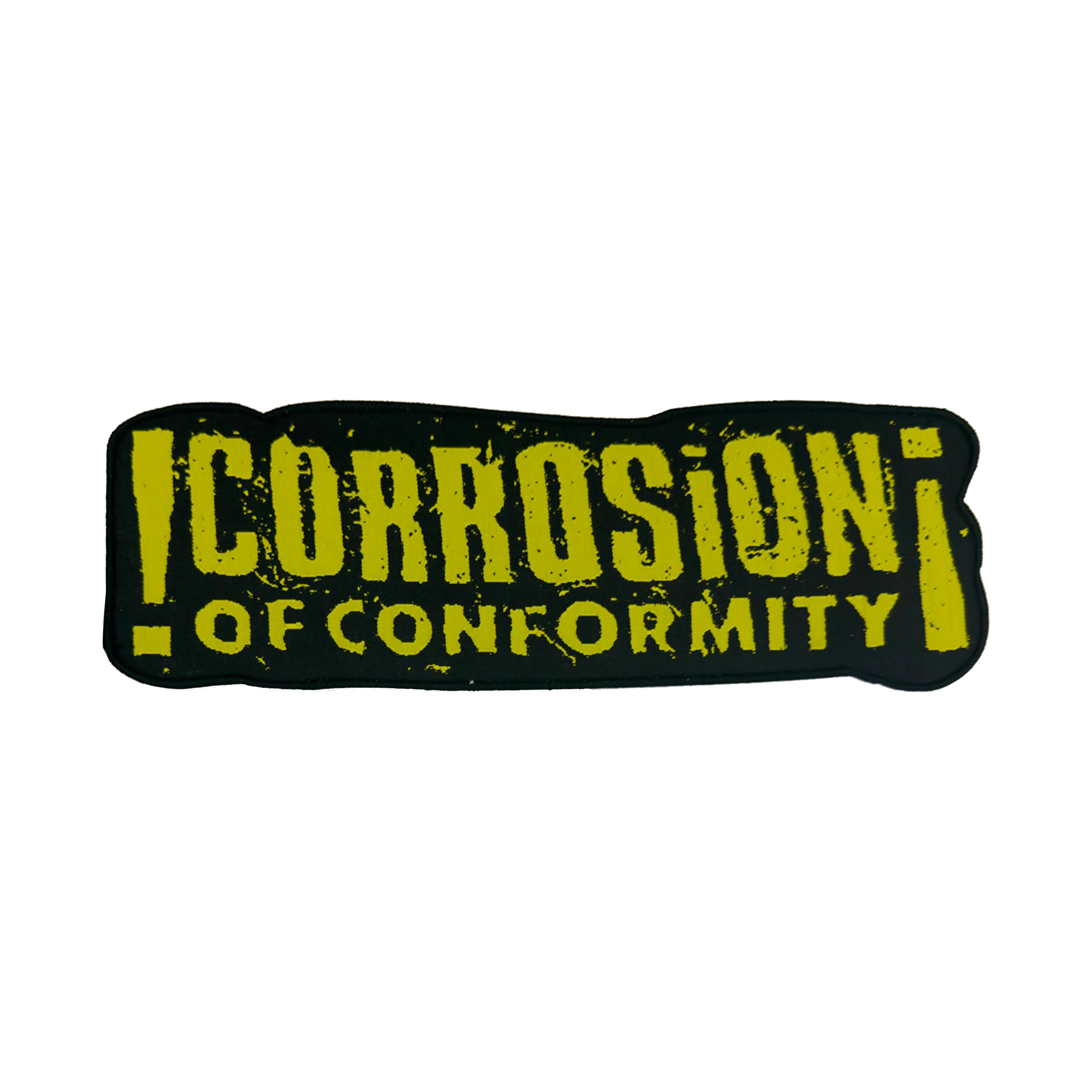 783punx-oversized-patch-corrosion-of-conformity-logo-tiss-bordure-noire image 2