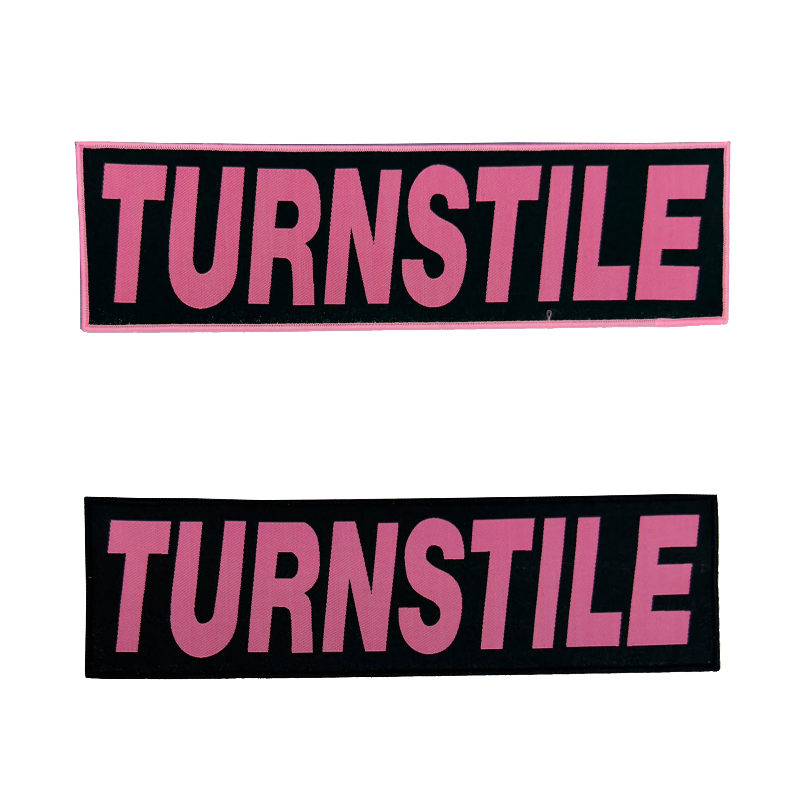 turnstile-logo-patch-tiss-xxl-dos-bordure-noire image 1