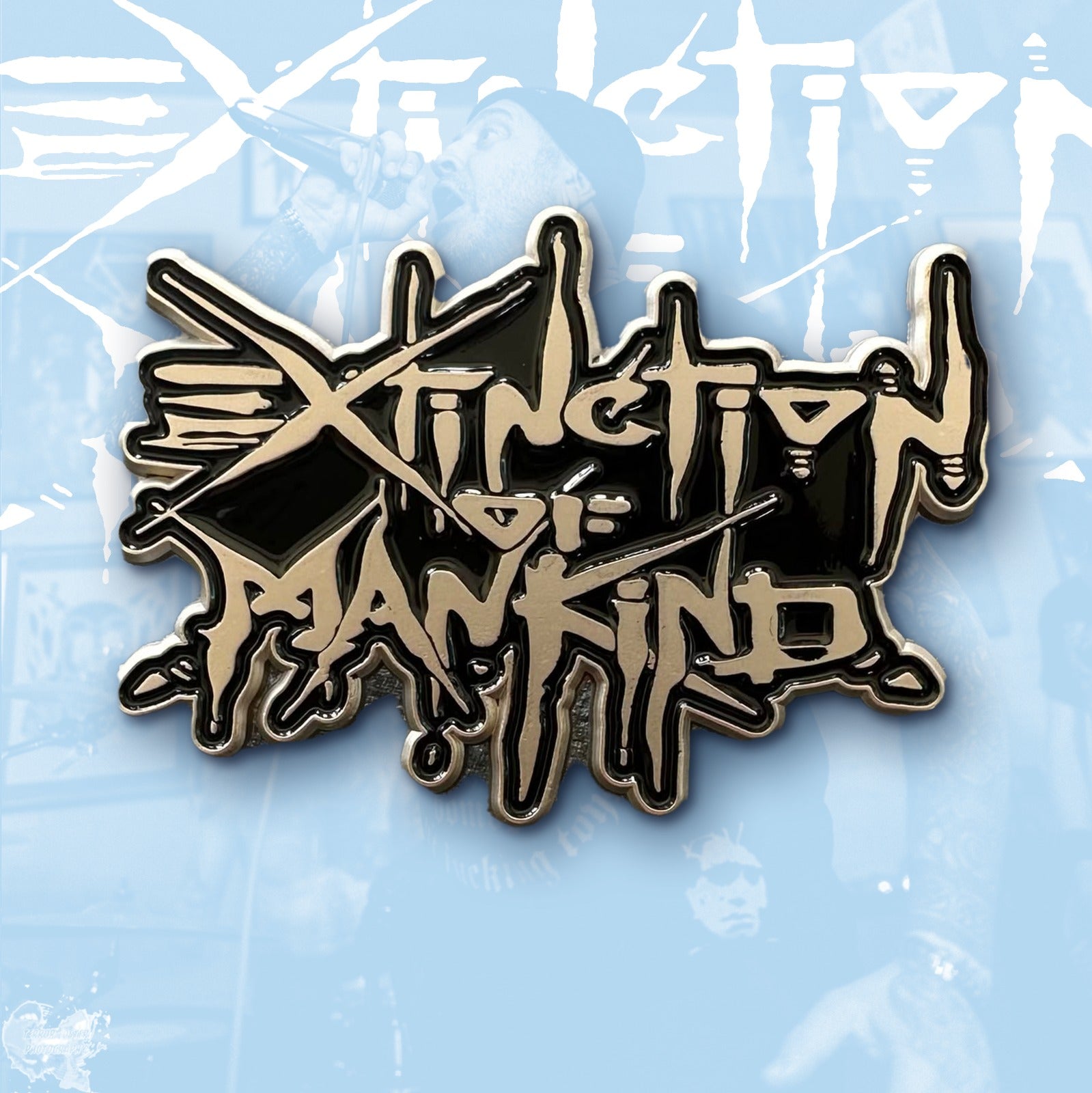 783punx-extinction-of-mankind-logo-pin-s-mail-nickel-mat-50-mm image 2