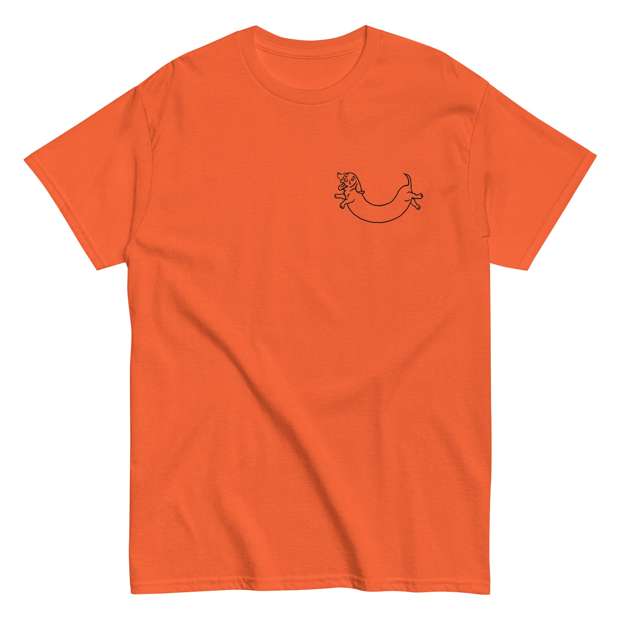big-scary-monsters-sausage-dog-t-shirt-noir-coton-taille-m image 4