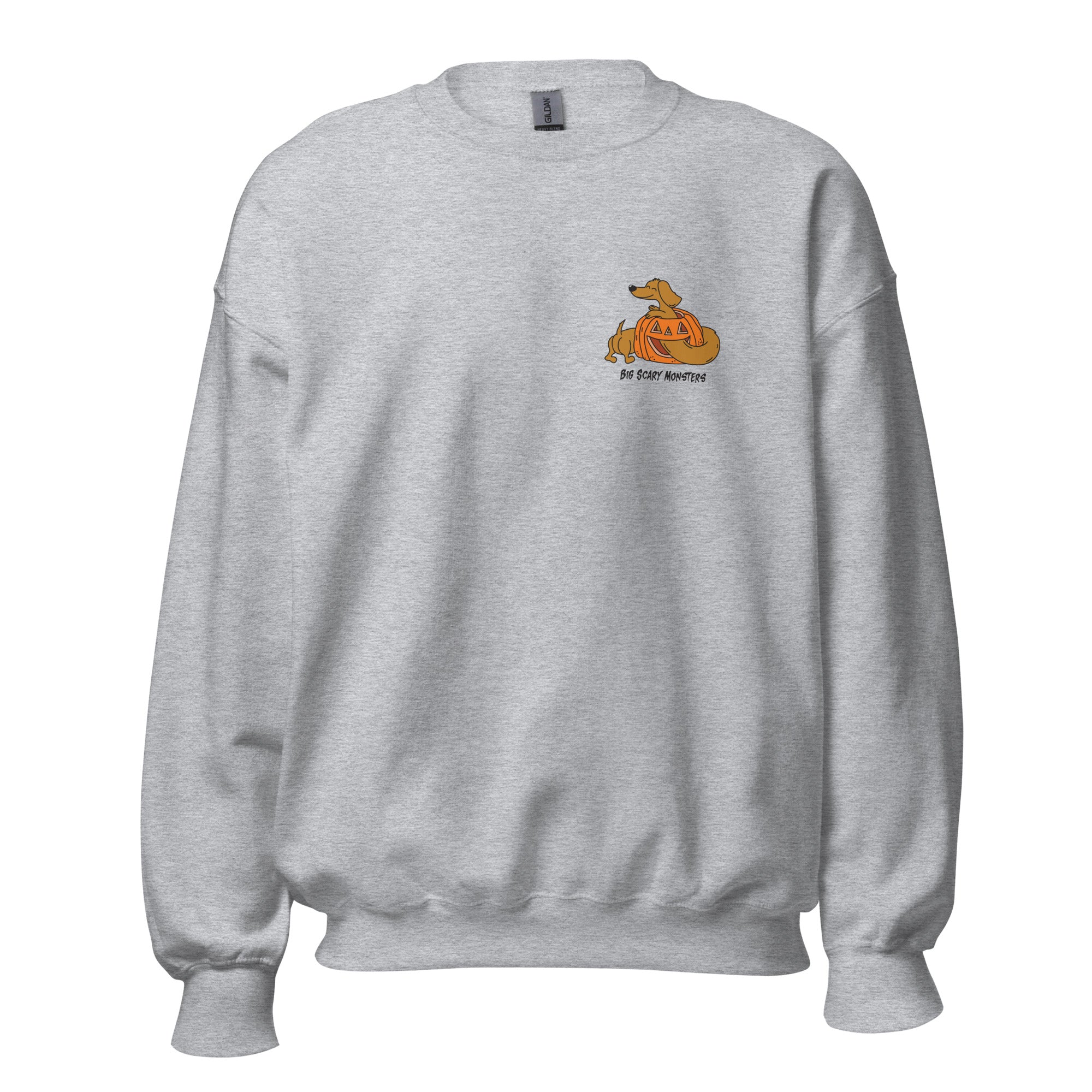 big-scary-monsters-pumpkin-dog-sweatshirt-noir-coton image 4