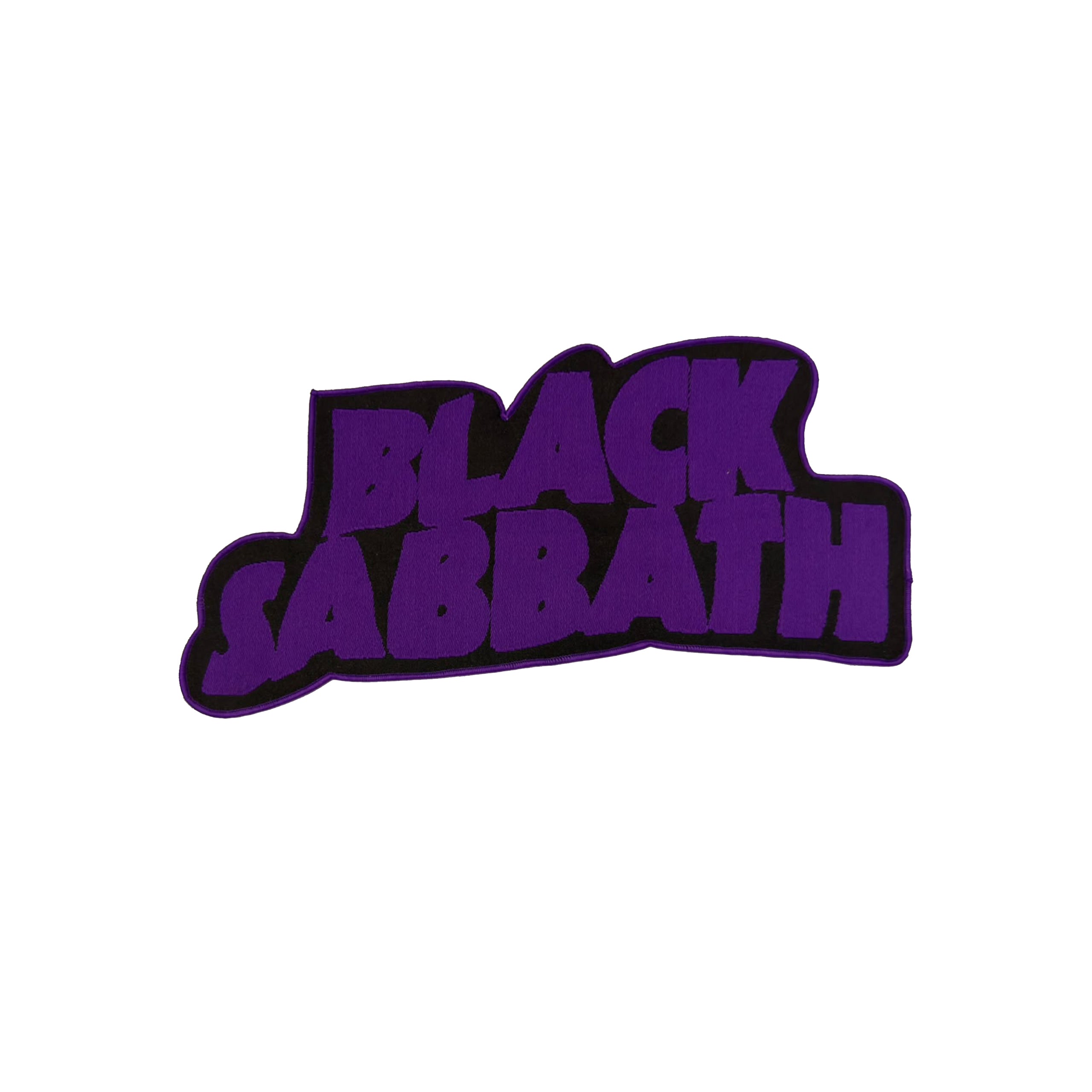 783punx-oversized-patch-black-sabbath-logo-bordure-noire image 4