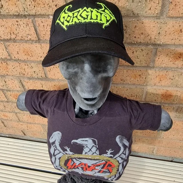 783punx-gorguts-logo-casquette-baseball-phosphorescente image 1