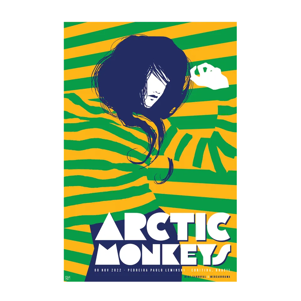 arctic-monkeys-8-nov-2022-brazil-affiche-num-rot-e image 1