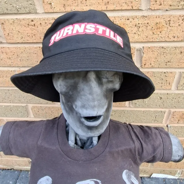 turnstile-logo-bucket-hat-bob-blanc-phosphorescent image 1
