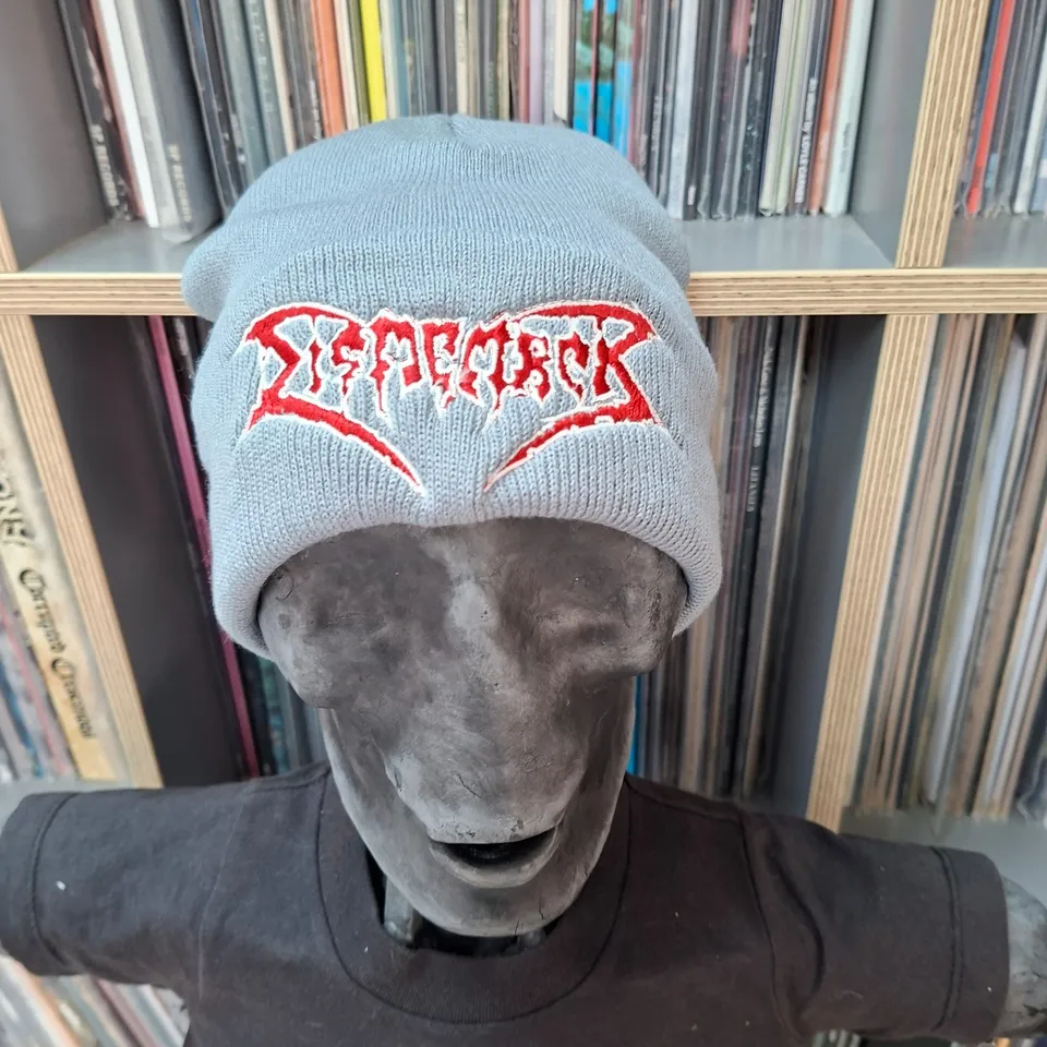 dismember-logo-bonnet-gris-brod-death-metal image 1