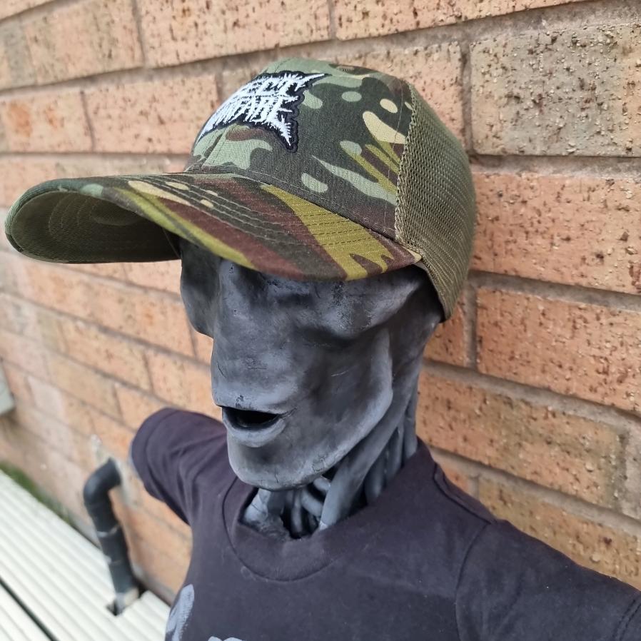 insect-warfare-logo-casquette-trucker-camo-phosphorescente image 3