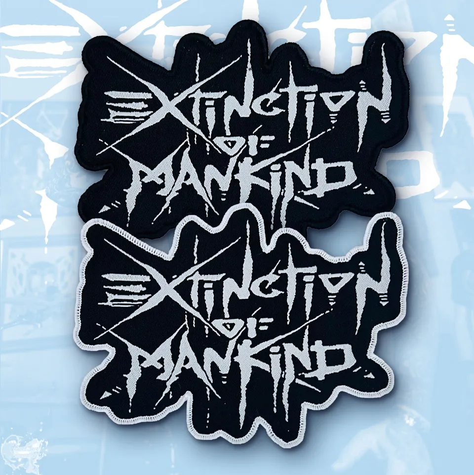 783punx-small-patch-extinction-of-mankind-logo-bordure-noire image 1