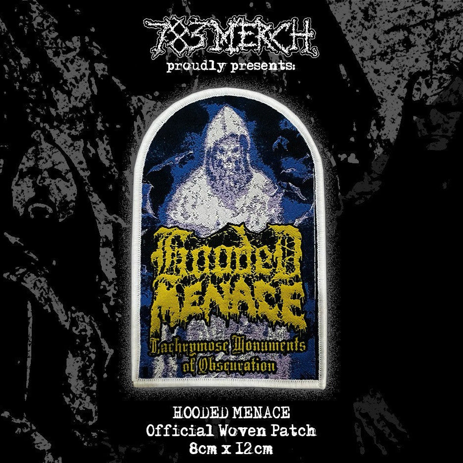 783punx-hooded-menace-lachrymose-patch-tiss-bordure-jaune image 3