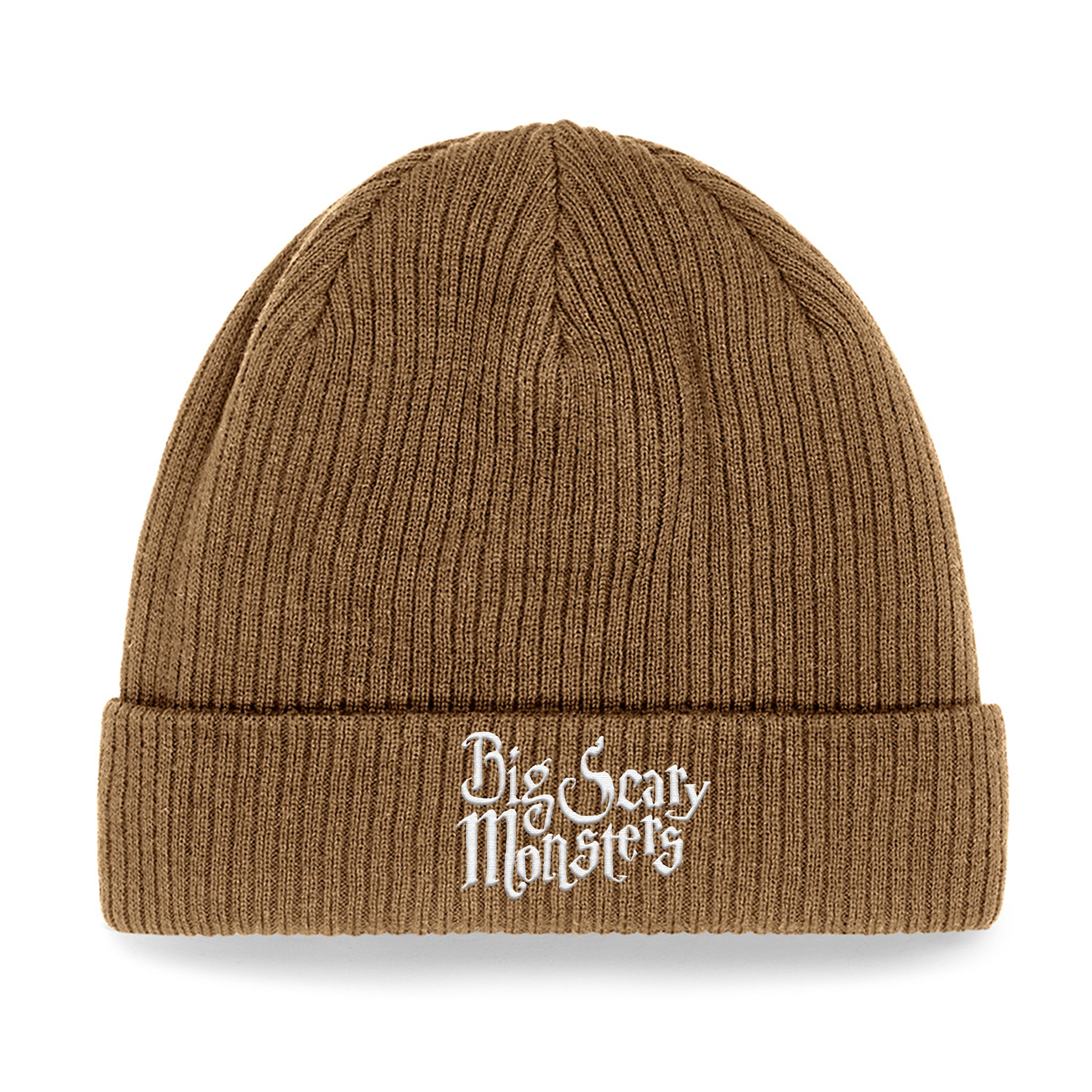 big-scary-monsters-bonnet-brod-noir-coton-bio image 2