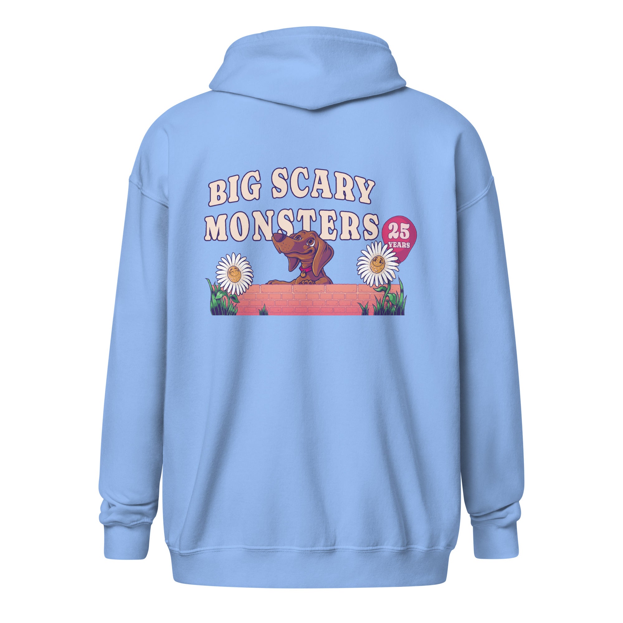 daisy-zip-hoodie-noir-coton-polaire-capuche-m image 8
