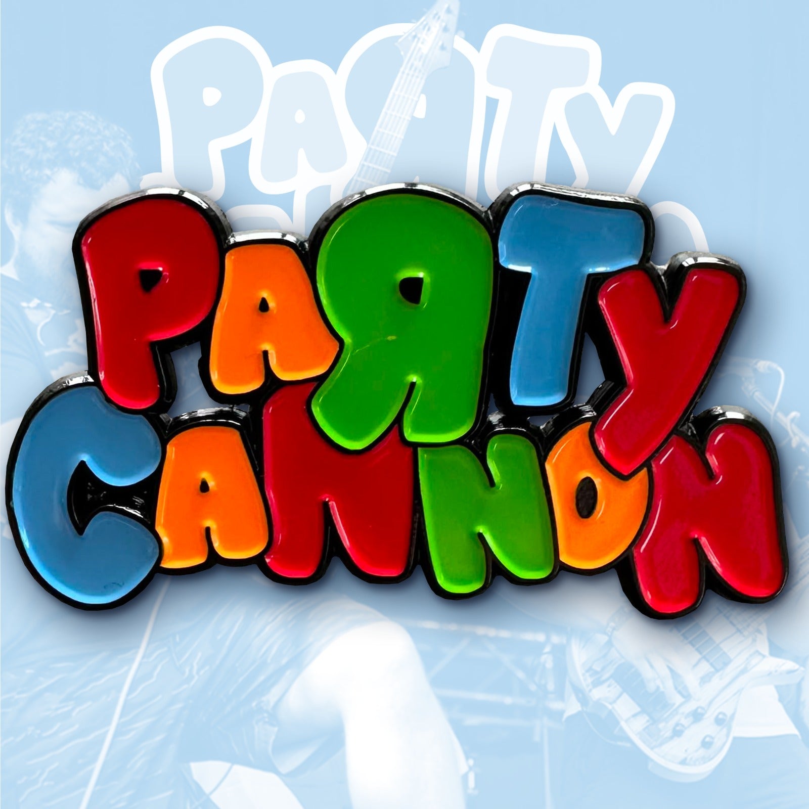 783punx-party-cannon-pin-s-mail-phosphorescent image 2
