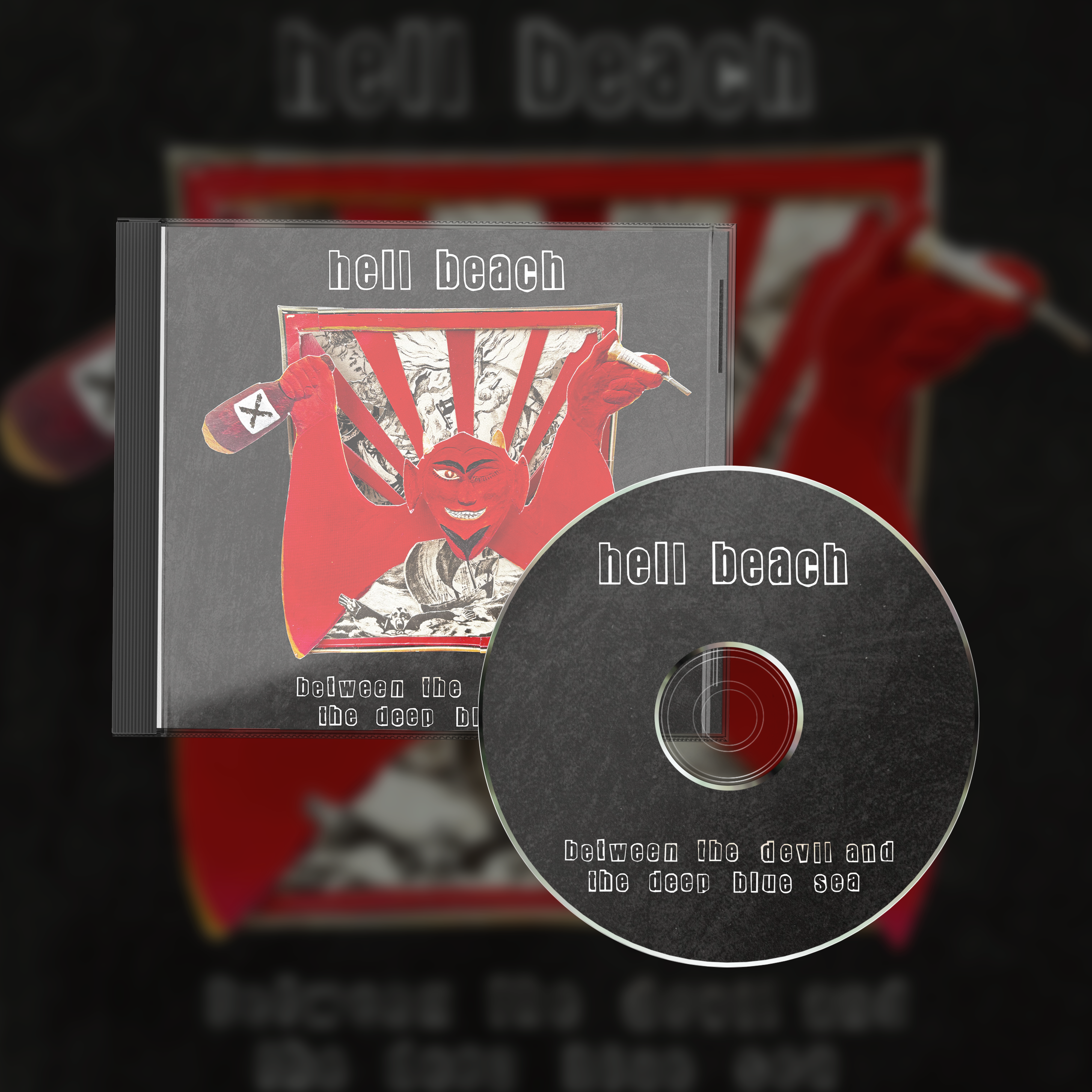 hell-beach-between-the-devil-and-the-deep-blue-sea-vinyle-rouge image 2
