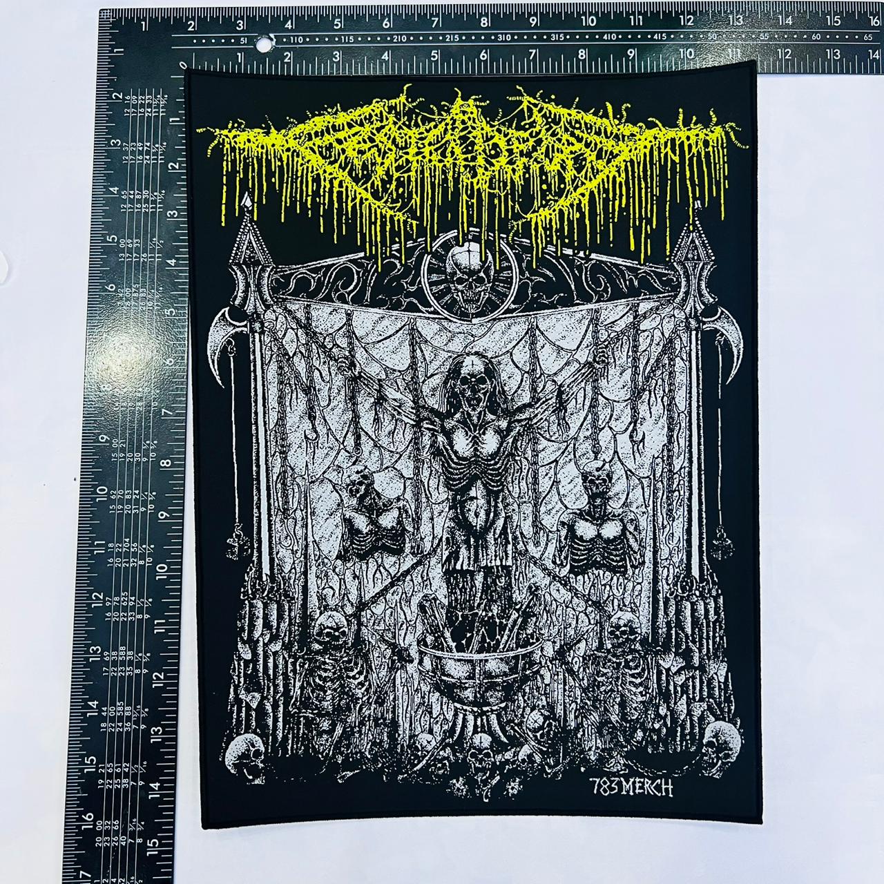 festerdecay-disintegration-of-organs-backpatch-bordure-noire image 3