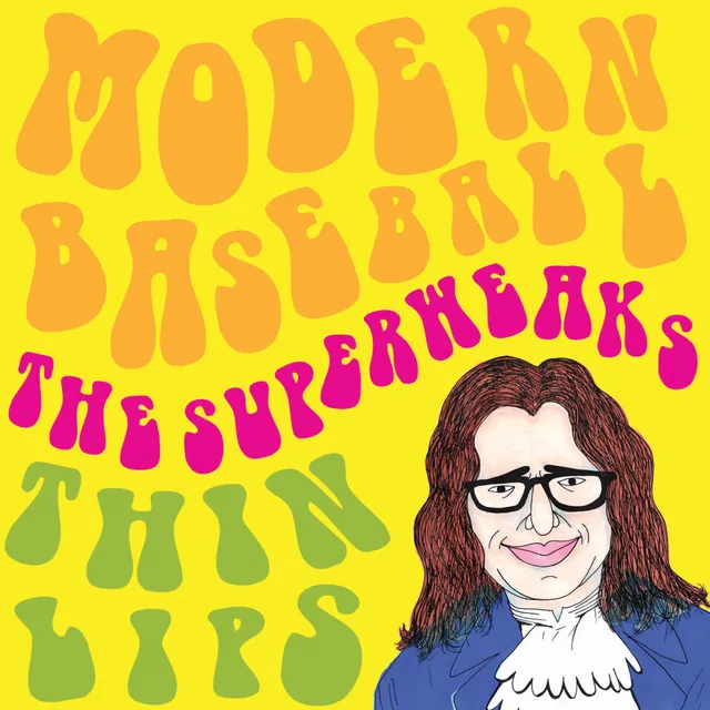 modern-baseball-superweaks-thin-lips-split-7-vinyle-noir image 1