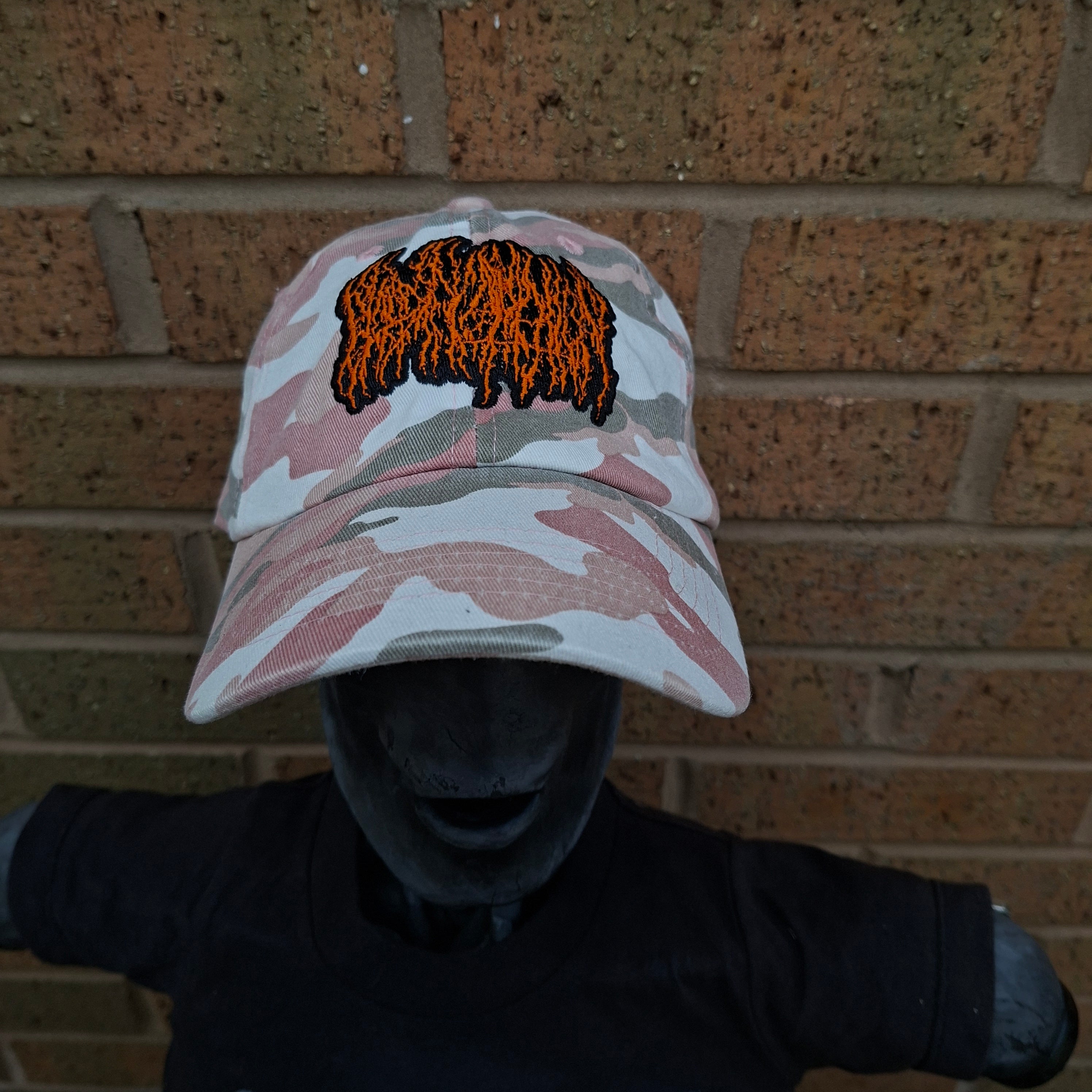 blood-incantation-logo-casquette-dad-cap-camo-rose image 2