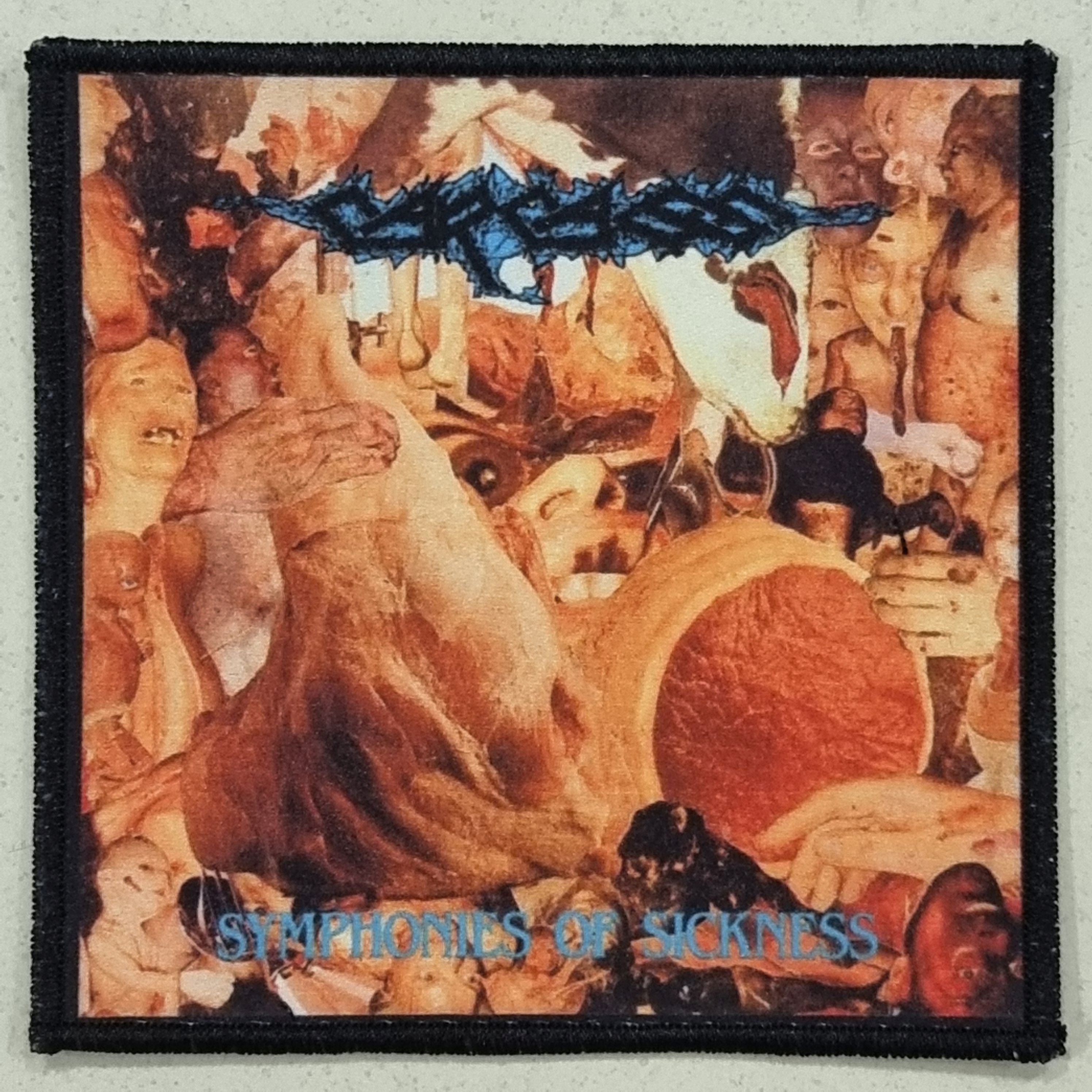 carcass-symphonies-of-sickness-patch-cusson-metal-coudre image 1